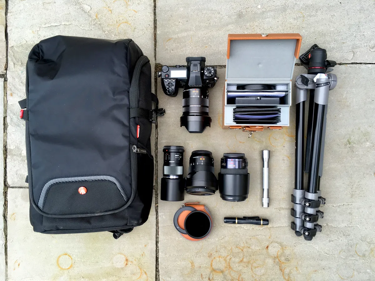 stefans kamera og lidt mere udstyr